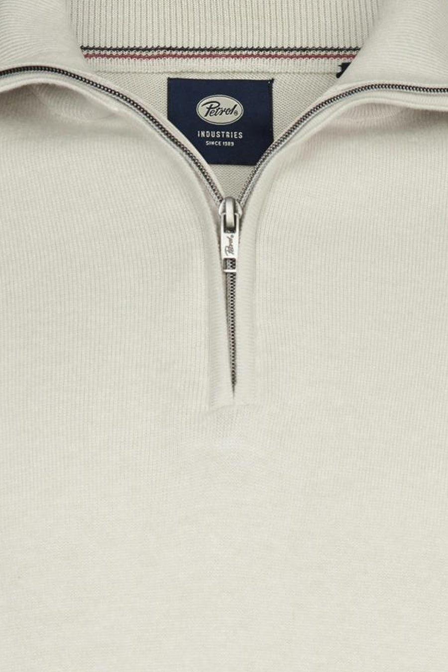 Pull col O Écru - Petrol Industries®