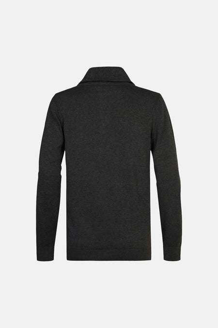 Pull col O gris - Petrol Industries®
