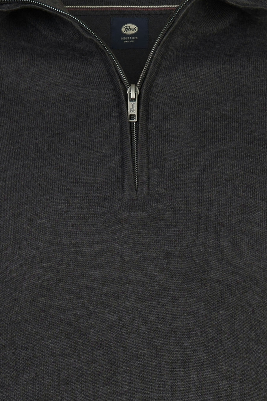 Pull col O gris - Petrol Industries®
