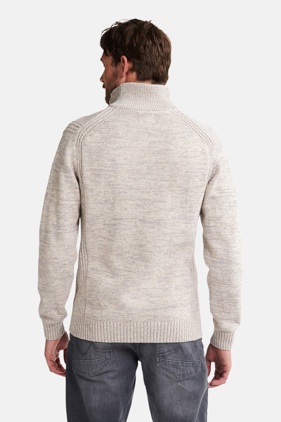 Pull à col rond - écru - Petrol Industries®