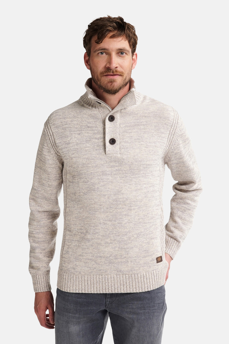 Pull à col rond - écru