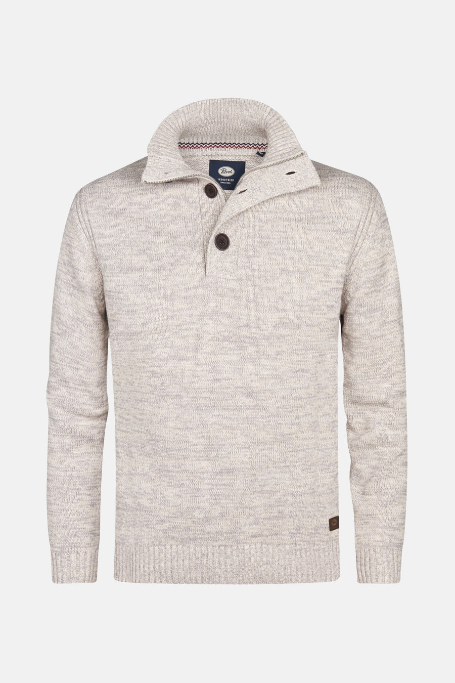 Pull à col rond - écru - Petrol Industries®