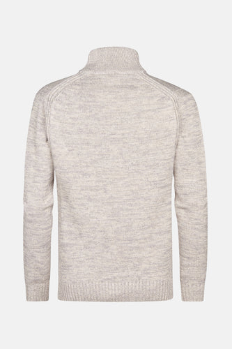 Pull à col rond - écru - Petrol Industries®