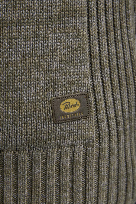 Pull à col rond - vert