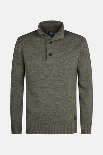 Pull à col rond - vert - Petrol Industries®