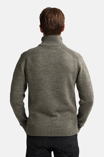 Pull à col rond - vert - Petrol Industries®