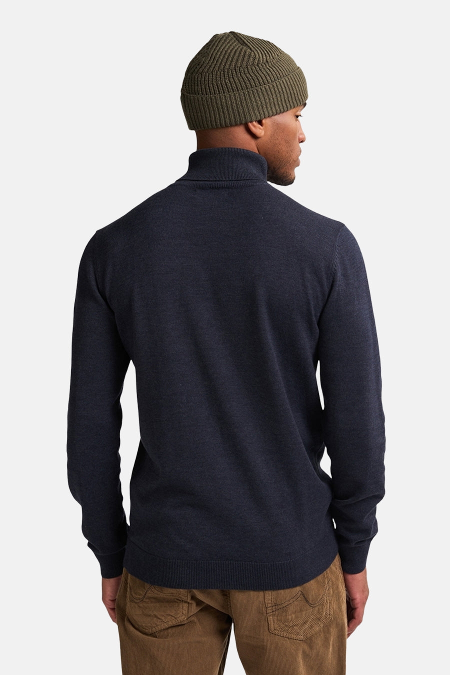 Pull à col roulé - bleu - Petrol Industries®