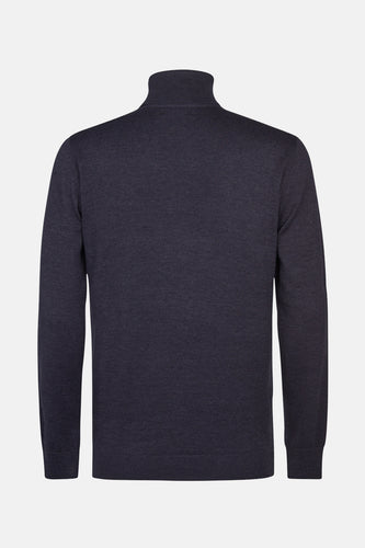 Pull à col roulé - bleu - Petrol Industries®