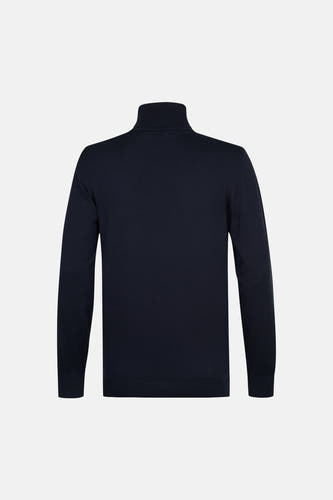 Pull col roulé bleu - Petrol Industries®