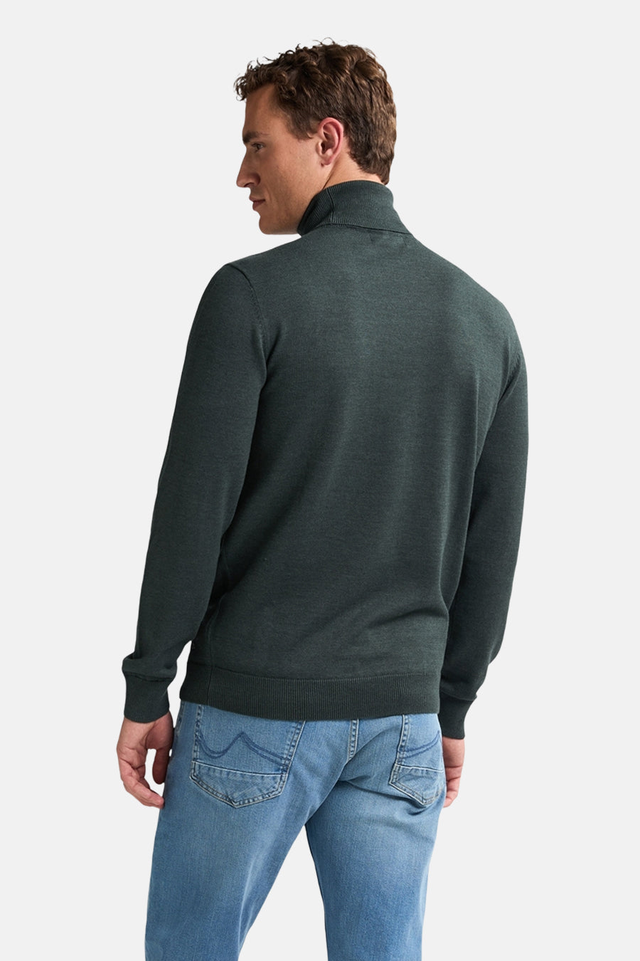 Pull à col roulé - vert - Petrol Industries®