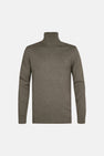 Pull col roulé vert - Petrol Industries®