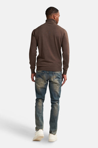 Pull à col roulé - brun - Petrol Industries®