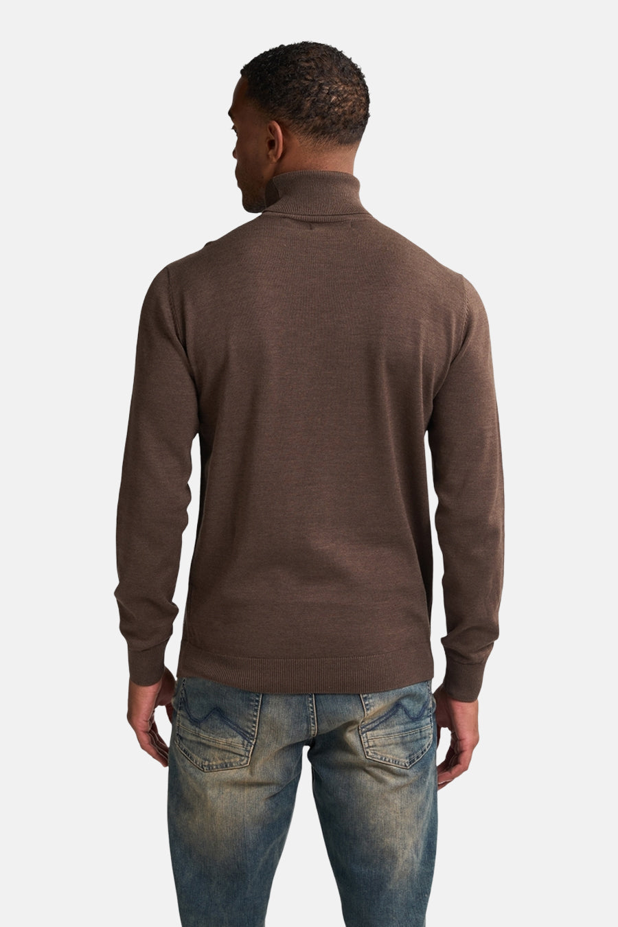 Pull à col roulé - brun - Petrol Industries®