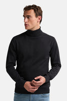 Pull à col roulé - noir