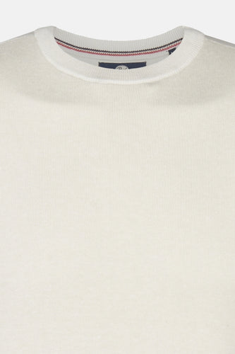 Pull à col rond - écru