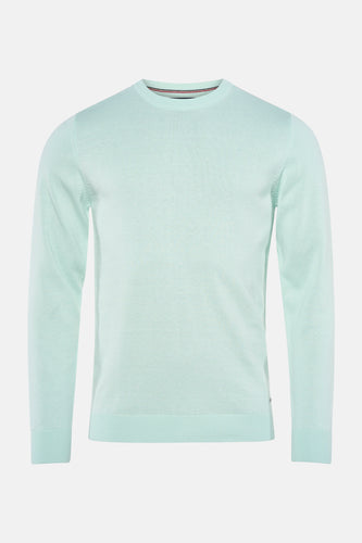 Pull à col rond - vert