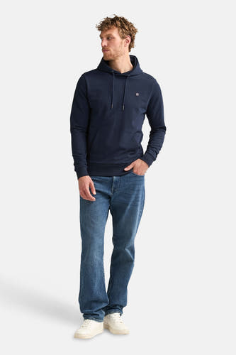 Sweat à capuche - bleu