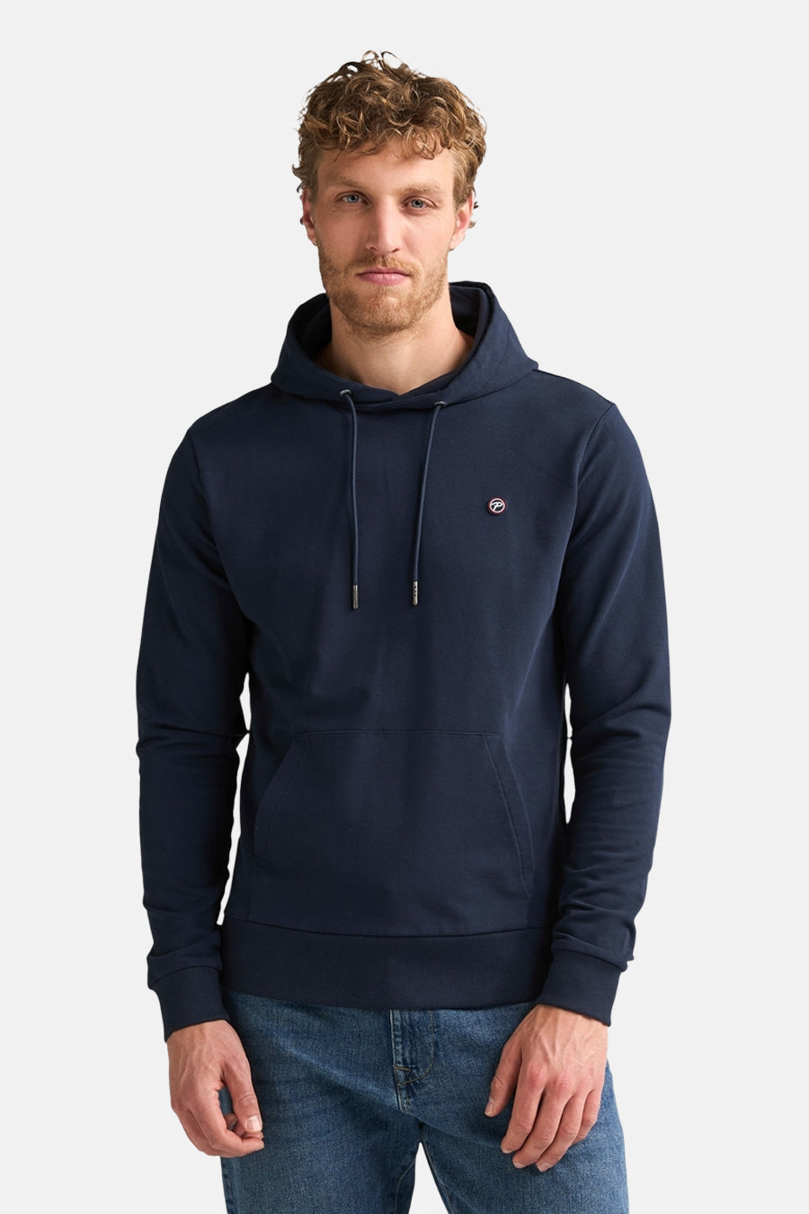 Sweat à capuche - bleu
