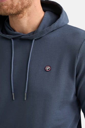 Sweat à capuche - bleu