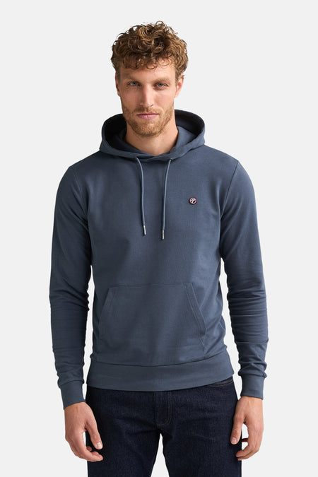 Sweat à capuche - bleu
