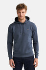 Sweat à capuche - bleu