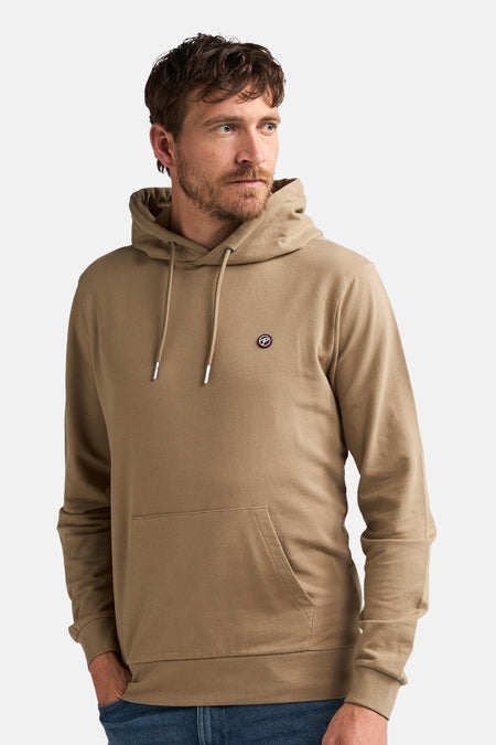 Sweat à capuche - beige