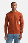 Sweat col O - brun