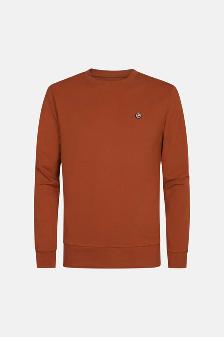 Sweat col O brun - Petrol Industries®