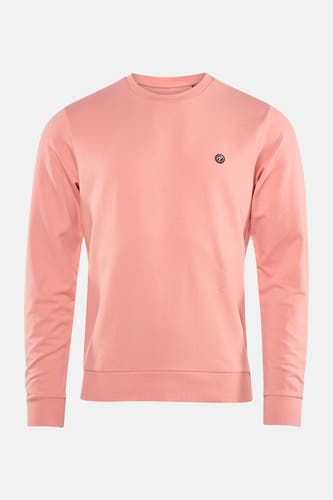 Gilet rose de Petrol Industries® avec des manches longues et un petit logo sur la poitrine.