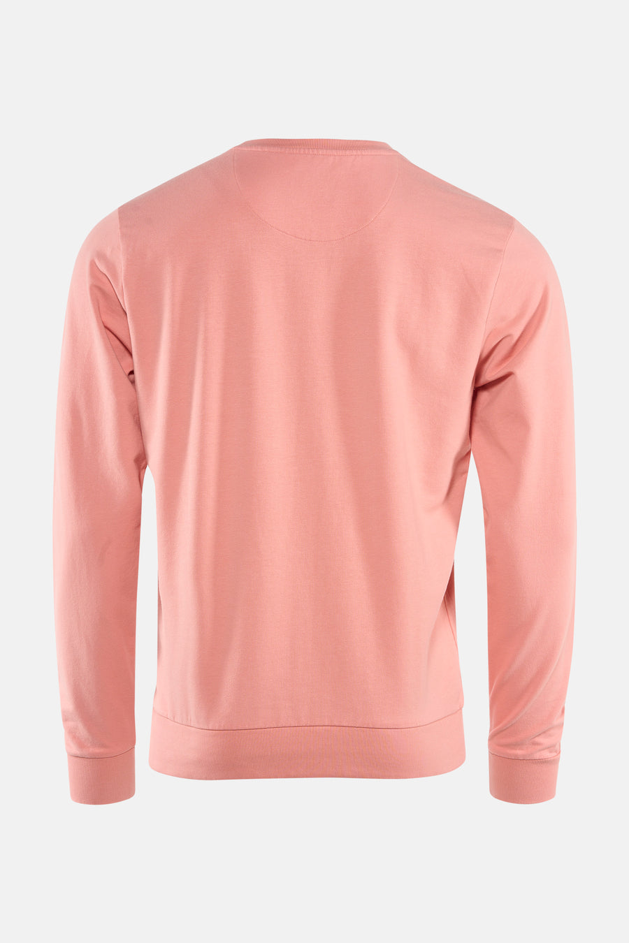 Gilet rose de Petrol Industries®, avec des manches longues et un col rond, vu de l'arrière.