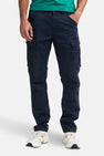 Pantalon cargo - bleu