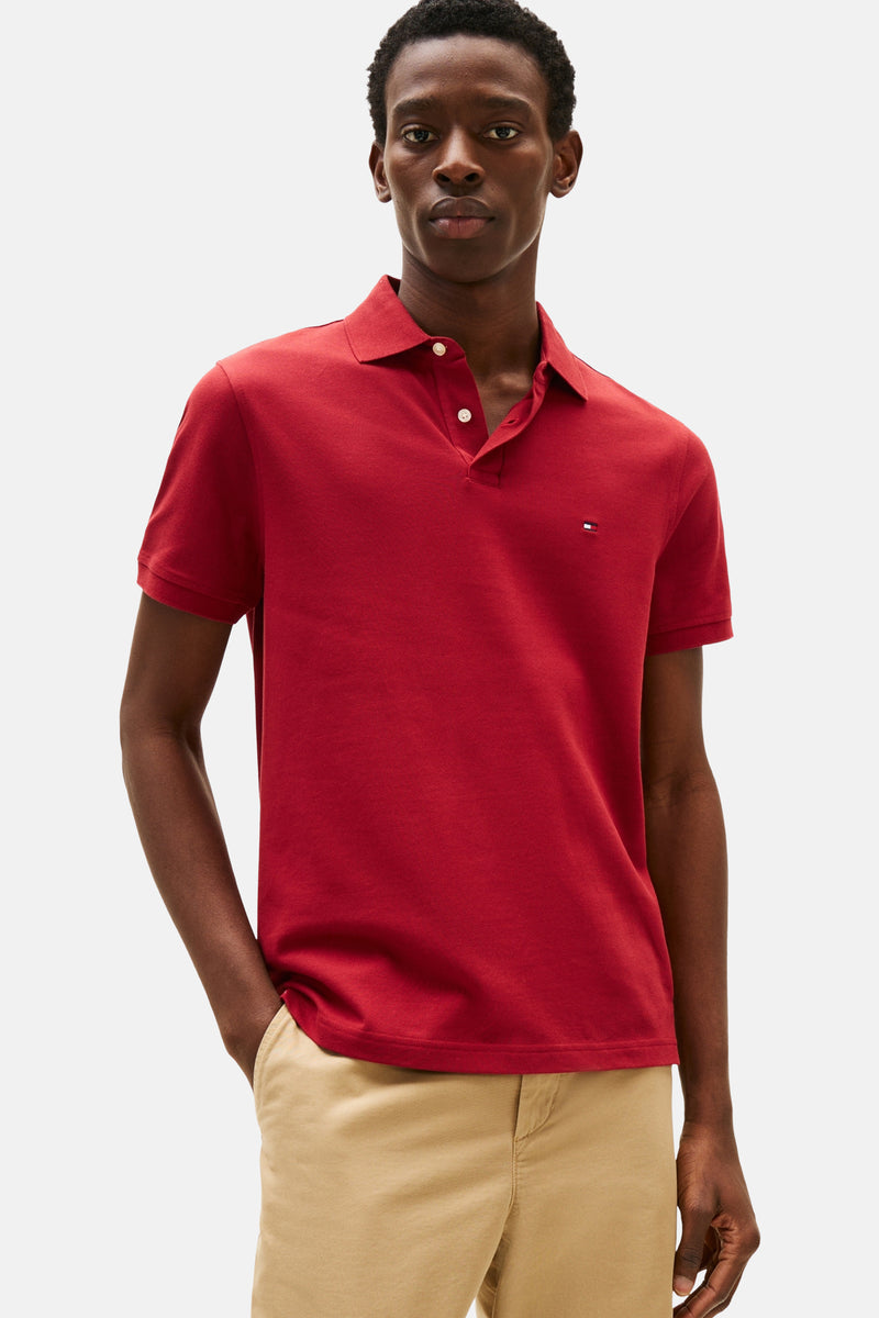 Polo à manches courtes - Bordeaux