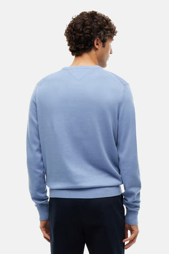 Pull col O bleu - TOMMY HILFIGER