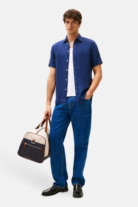 Chemise (manches courtes) Bleu - Tommy Hilfiger
