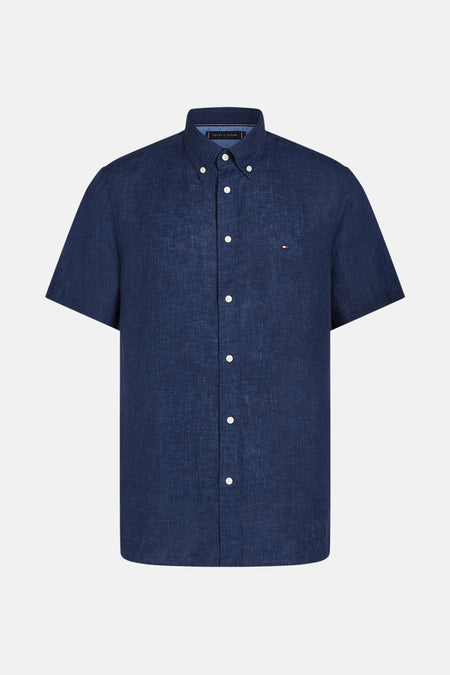 Chemise (manches courtes) Bleu - Tommy Hilfiger