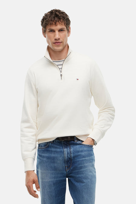 Sweat col roulé Écru - TOMMY HILFIGER