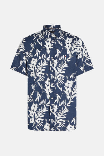 Chemise à manches courtes - bleu