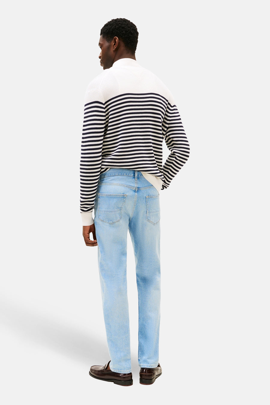 Jeans straight light blue denim - TOMMY HILFIGER