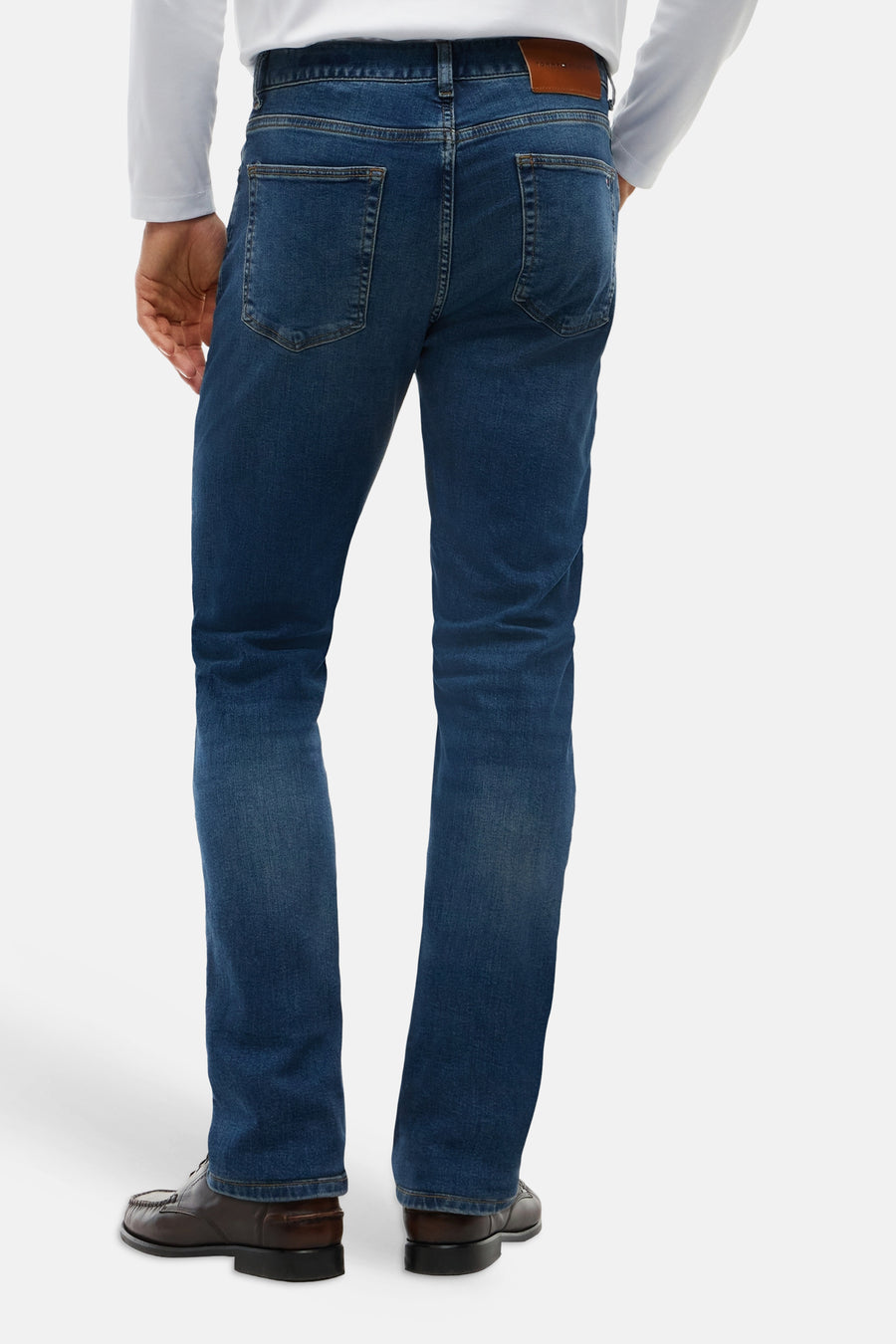 BLEECKER - mid blue denim