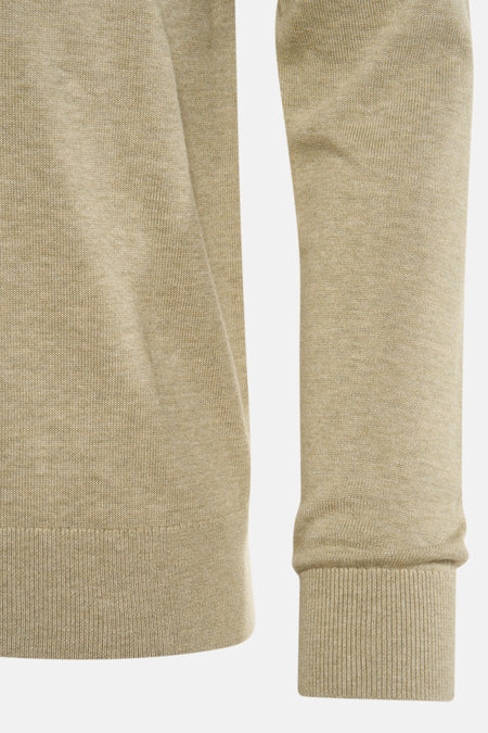 Pull à col rond - vert