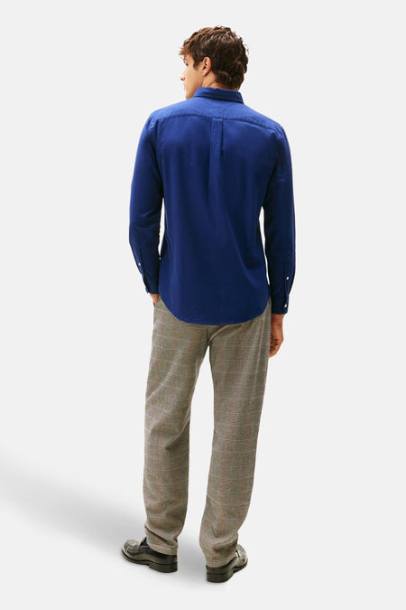 Chemise à manches longues - bleu
