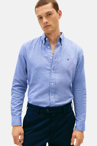 Chemise (manches longues) bleu - TOMMY HILFIGER - TOMMY HILFIGER - 5