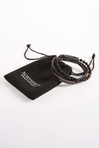 Bracelet - brun - NORTHMEN