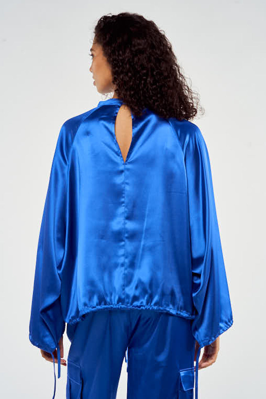 Chemise &agrave; manches longues - bleu