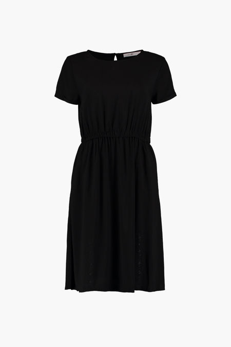 Robe à manches courtes - noir