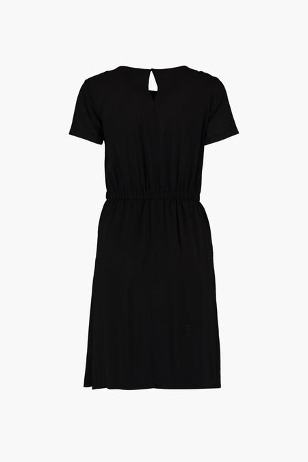 Robe à manches courtes - noir