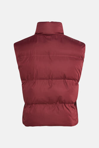 Gilet de corps HAILYS, avec une encolure montante et des lignes horizontales brodées.