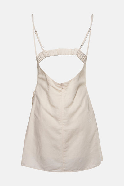Robe courtes Écru - OXXO