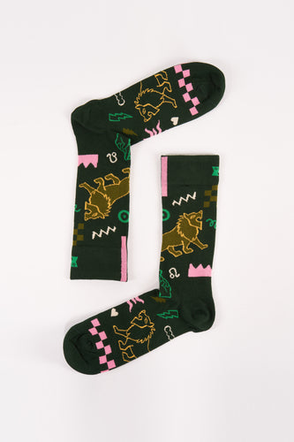 Chaussettes - vert