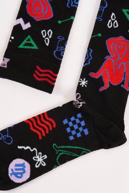 Chaussettes - noir